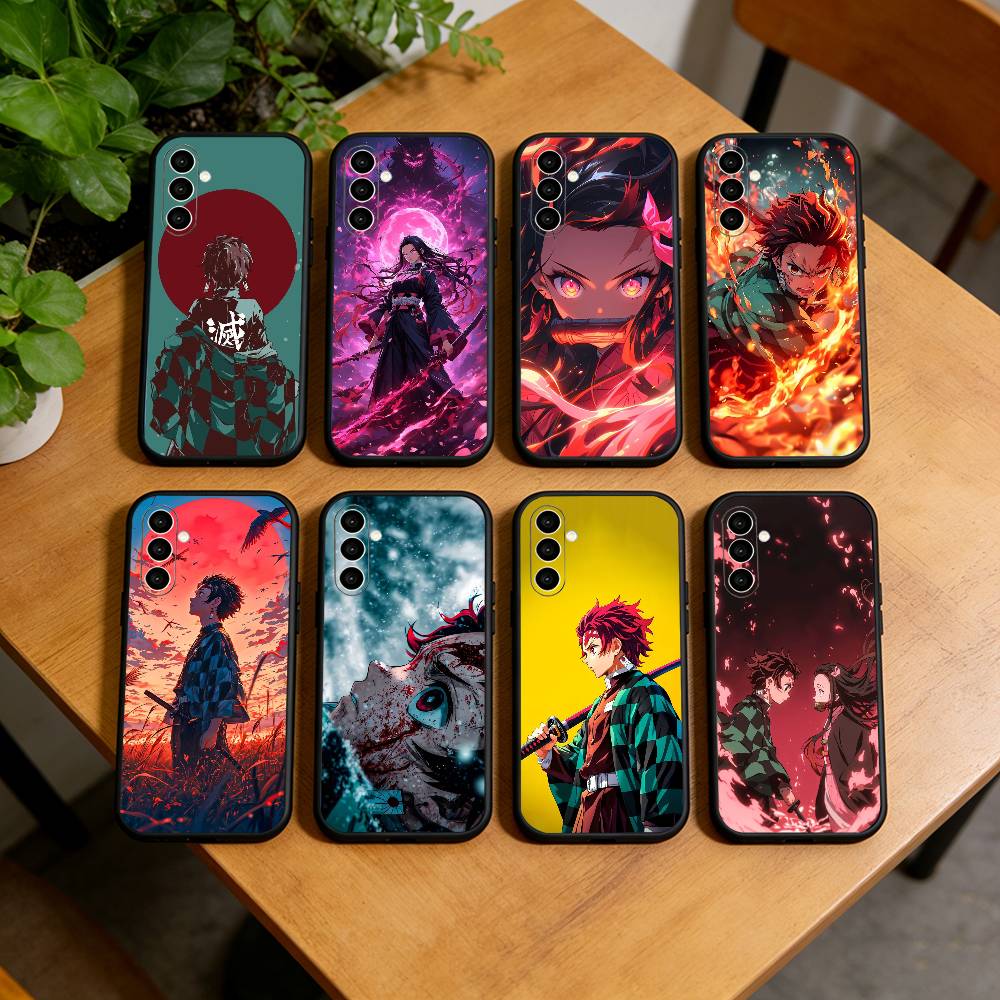 Phone Accessories Demon Slayer - Demon Slayer Tanjiro Nezuko Phone Case