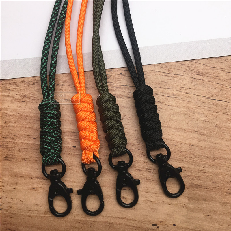 Neck Hanging Phone Holder - Outdoor Rock Climbing Metal Clip Parachute