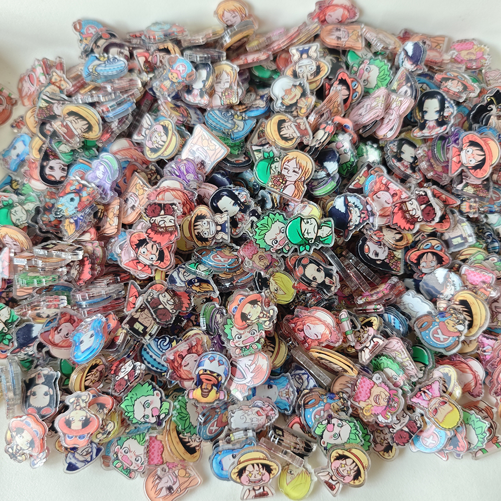 Phone Accessories Images - 50pcs/set Anime One Piece Resin DIY