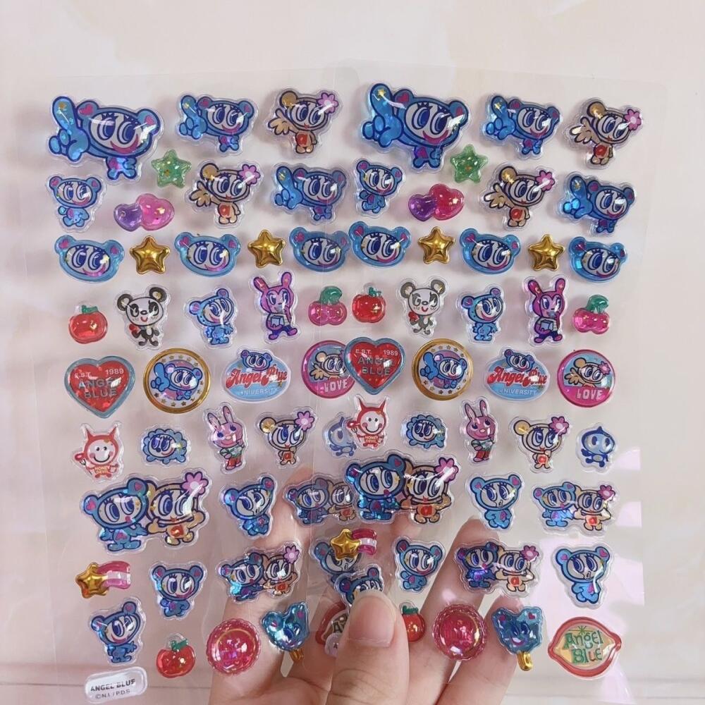 Phone Accessories For Boys - New Japanese Cartoon Angel Blue Jelly