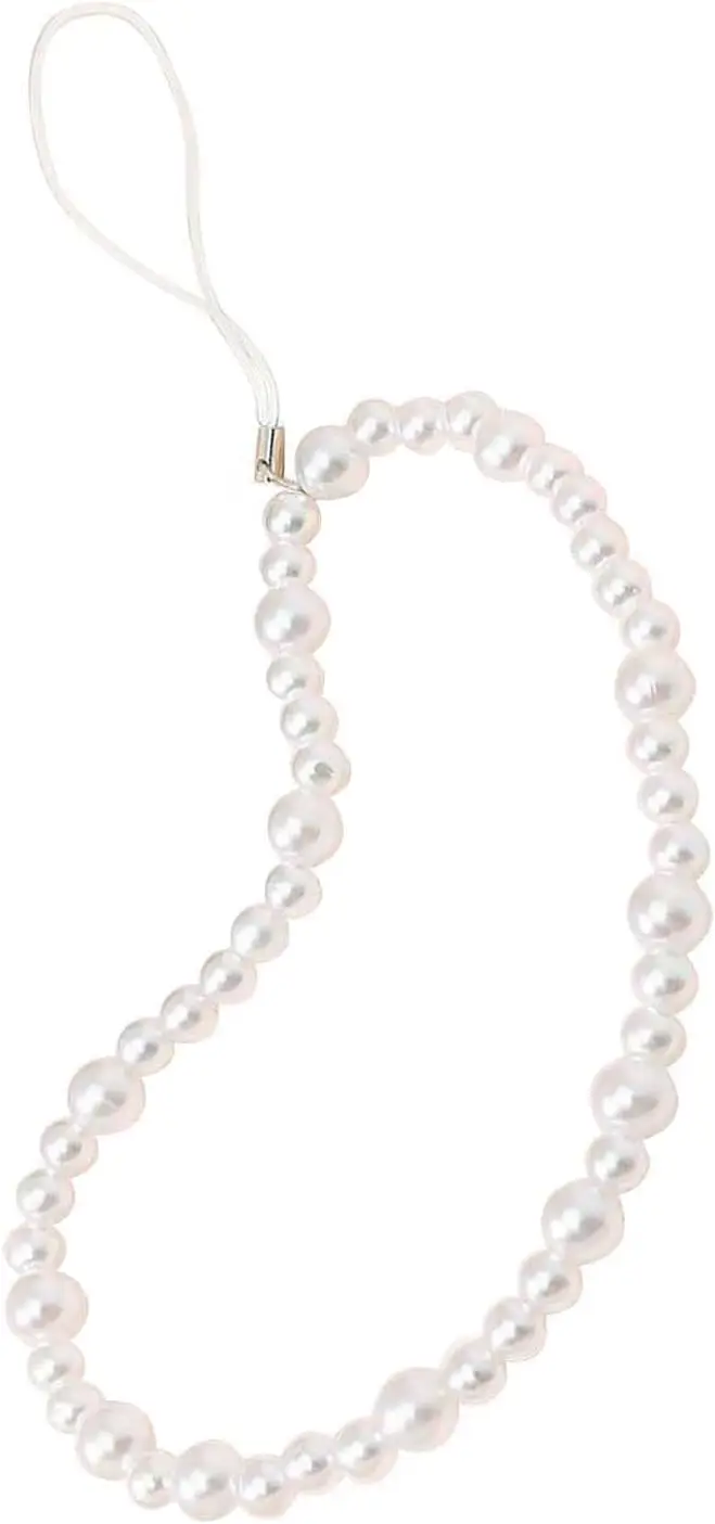 Phone Accessories Images - Elegant Beaded Phone Charm Lanyard With