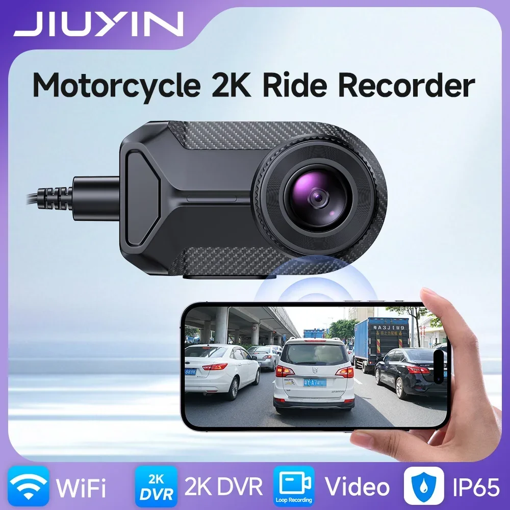 Micro Sd Card - JIUYIN 2K HD WiFi Motorcycle Camera