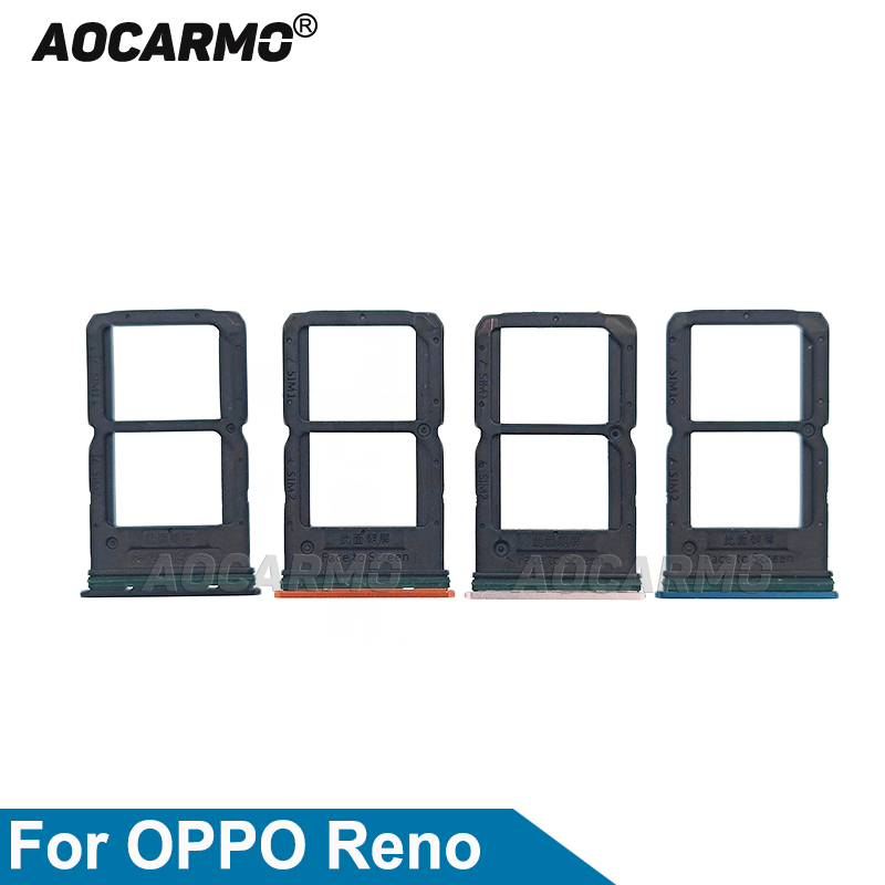 Micro Sd Card - Aocarmo For OPPO Reno Black Orange