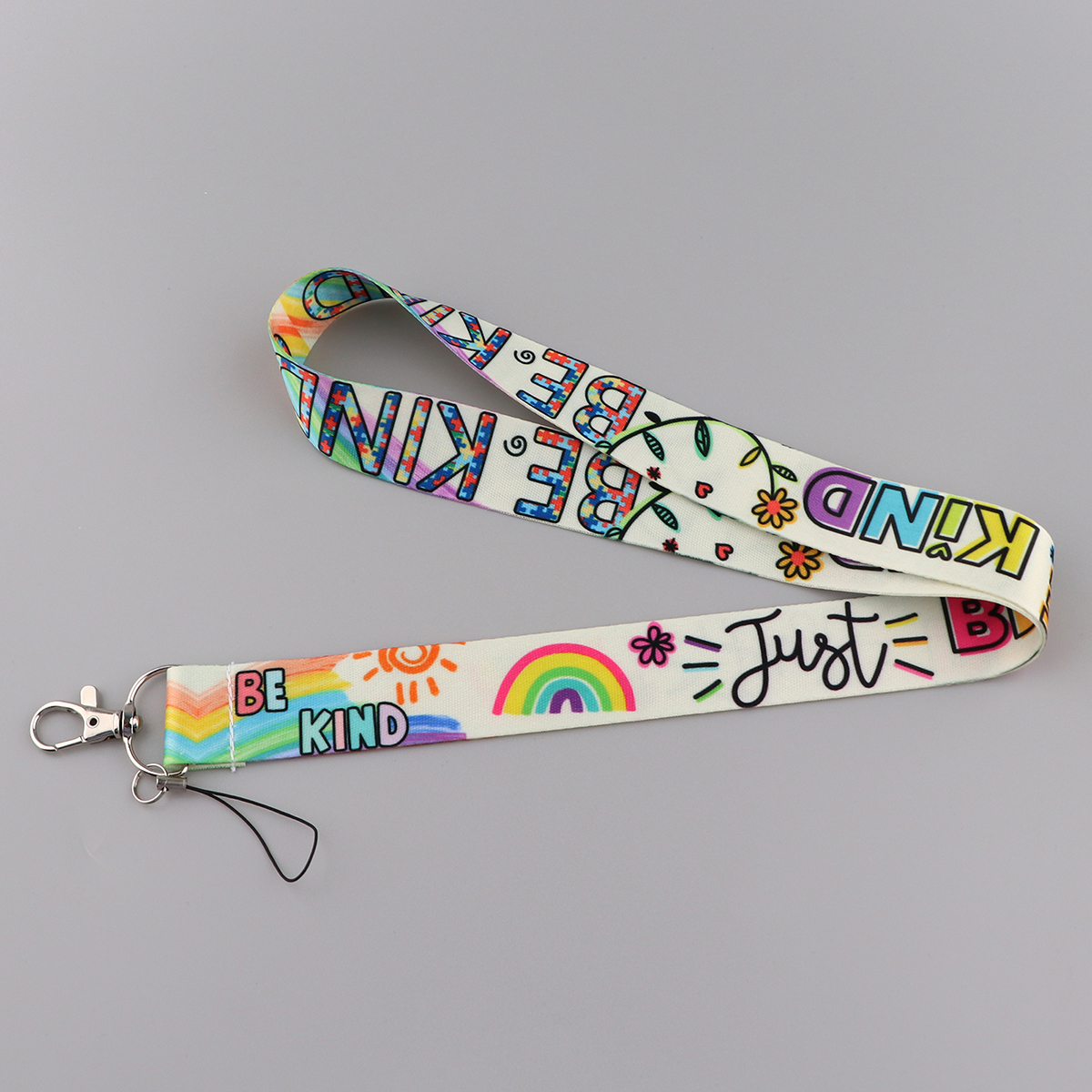 Rainbow Lanyards For Keychain  - Neck Hanging Phone Holder 리뷰 및 가격