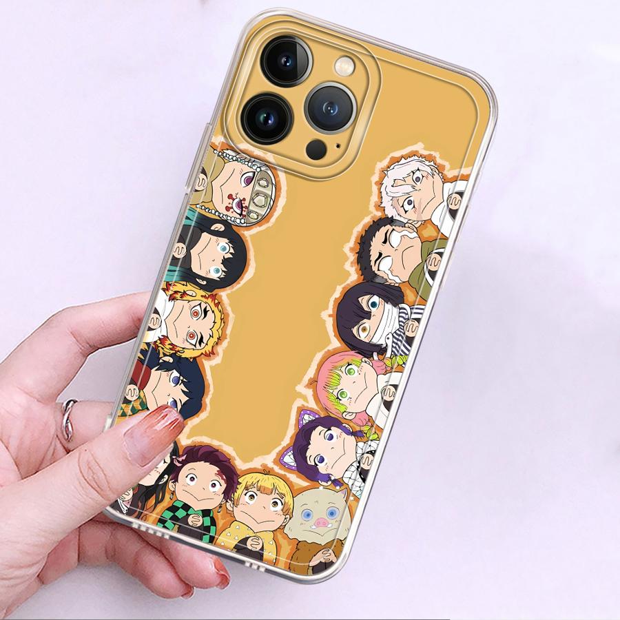 Soft Phone Cover Case for iPho - Phone Accessories Demon Slayer 리뷰 및 가격