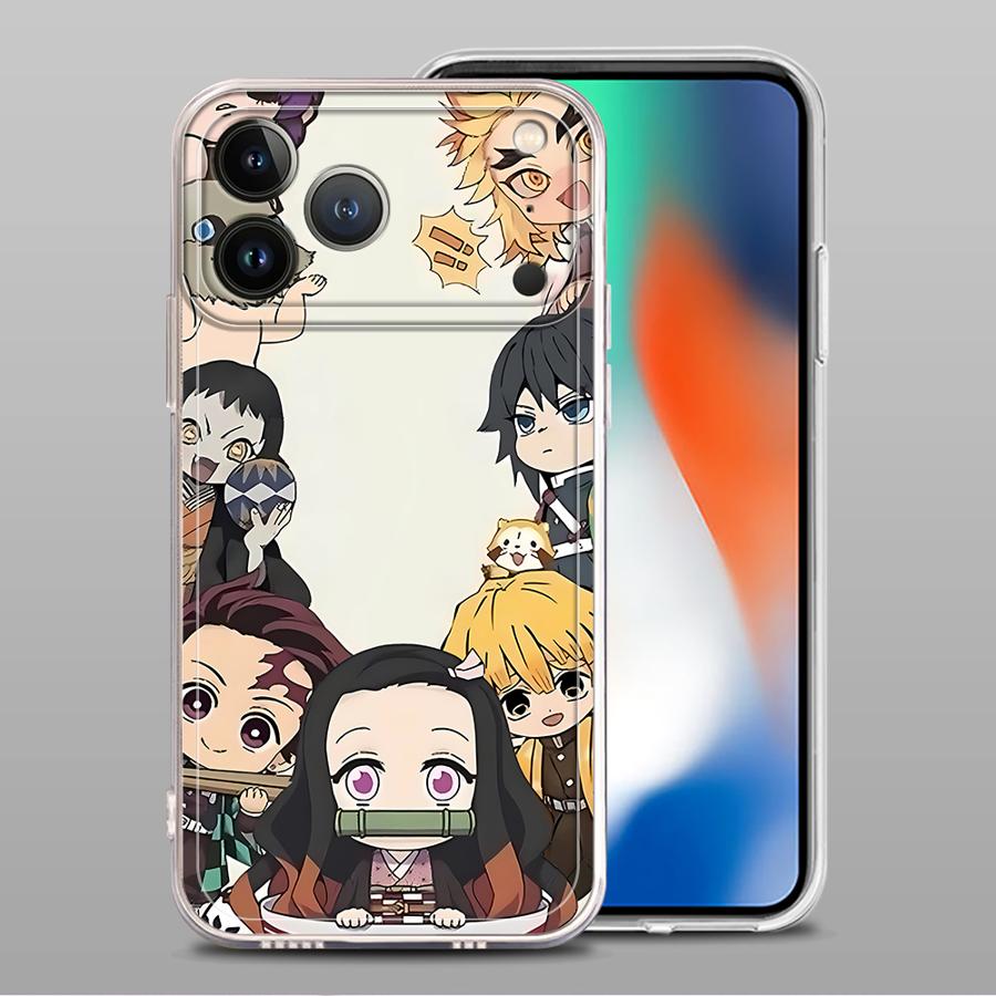 Soft Phone Cover Case for iPho - Phone Accessories Demon Slayer 리뷰 및 가격