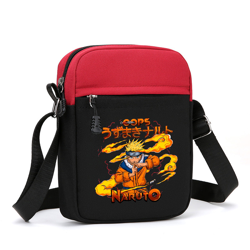 Naruto Boy Canvas Bag Anime Ch - Phone Accessories For Boys 리뷰 및 가격
