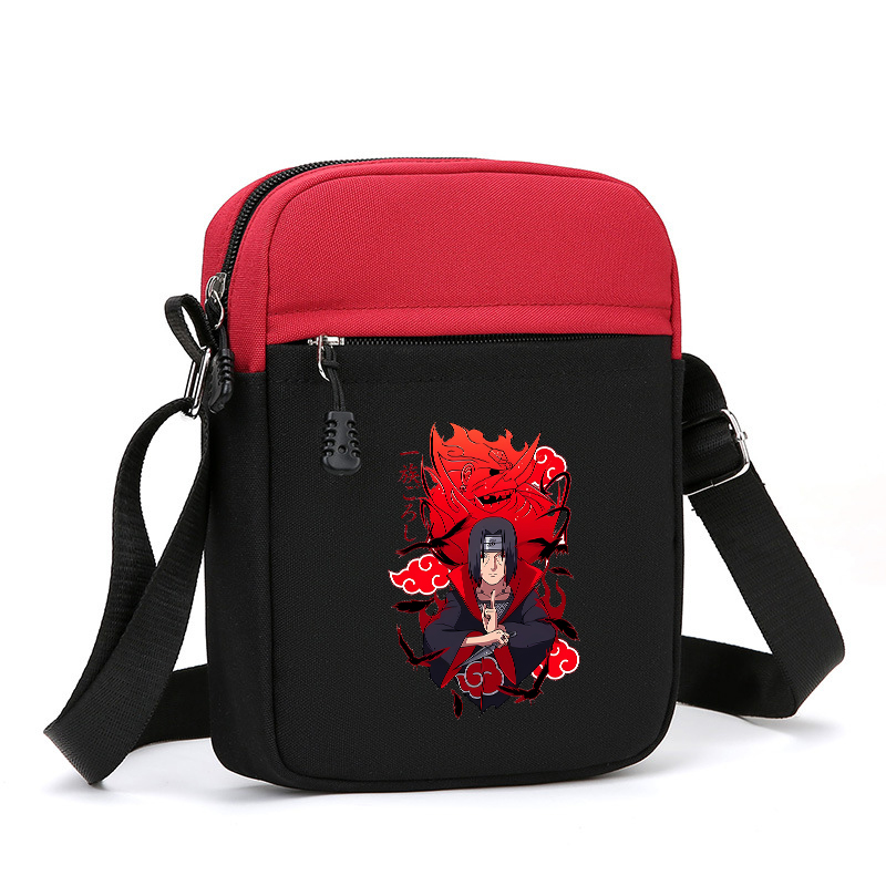 Naruto Boy Canvas Bag Anime Ch - Phone Accessories For Boys 리뷰 및 가격