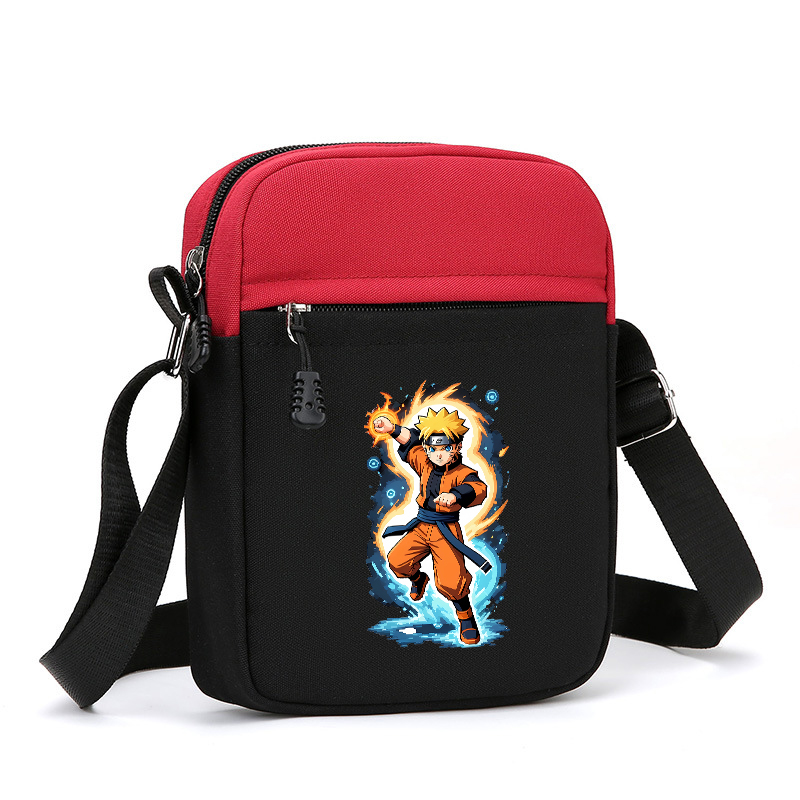 Naruto Boy Canvas Bag Anime Ch - Phone Accessories For Boys 리뷰 및 가격