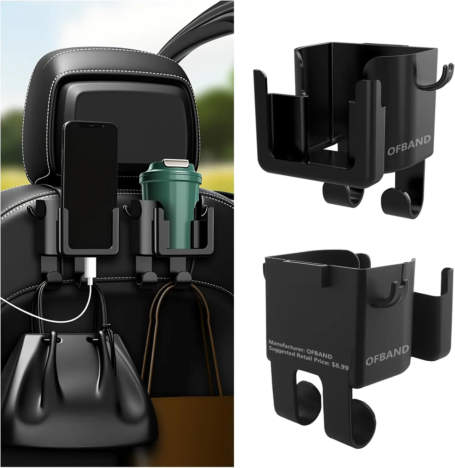 Multifunctional Car Cup Holder - Phone Accessories Images 리뷰 및 가격