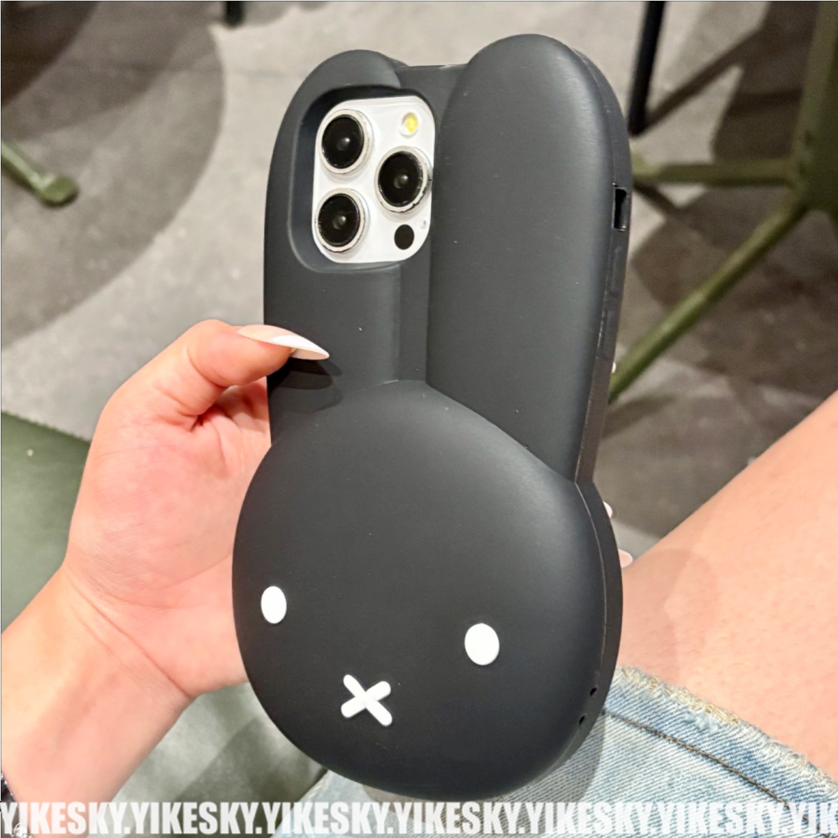 Miffy Rabbit Black Silicone Ph - Phone Accessories Images 리뷰 및 가격
