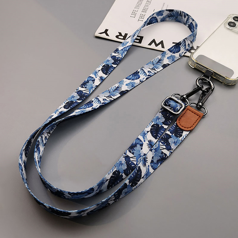 Tropical Pattern Crossbody Cel - Neck Hanging Phone Holder 리뷰 및 가격