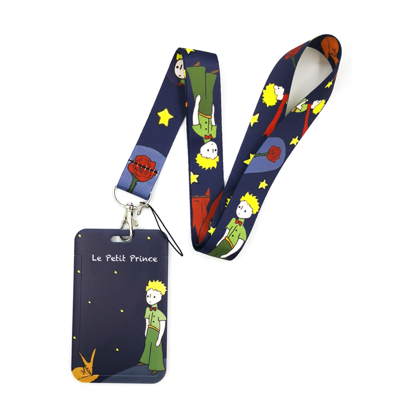 Black Anime Lanyard Badge Hold - Neck Hanging Phone Holder 리뷰 및 가격
