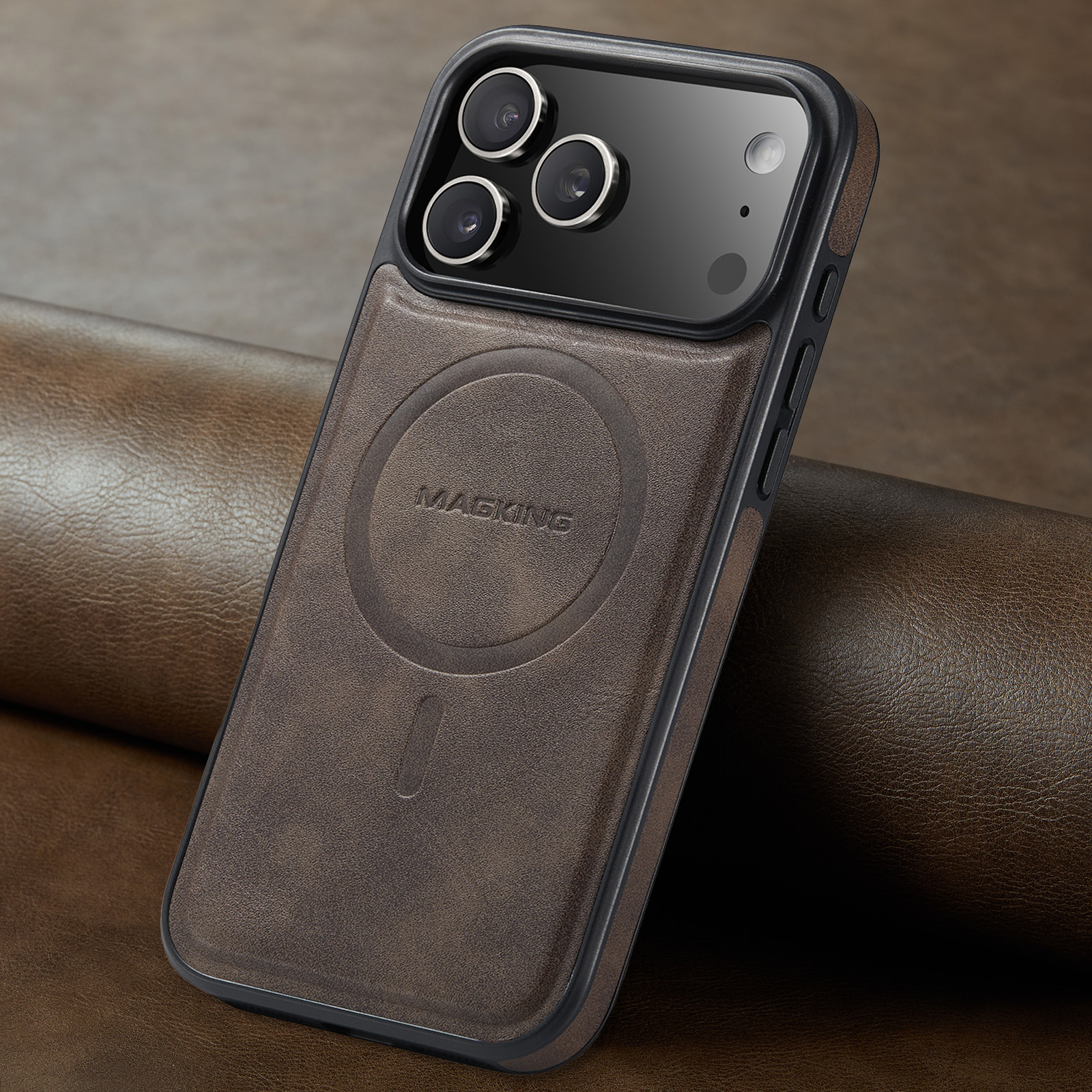 Leather Brand Magnetic Chargin - Phone Accessories Brand 리뷰 및 가격