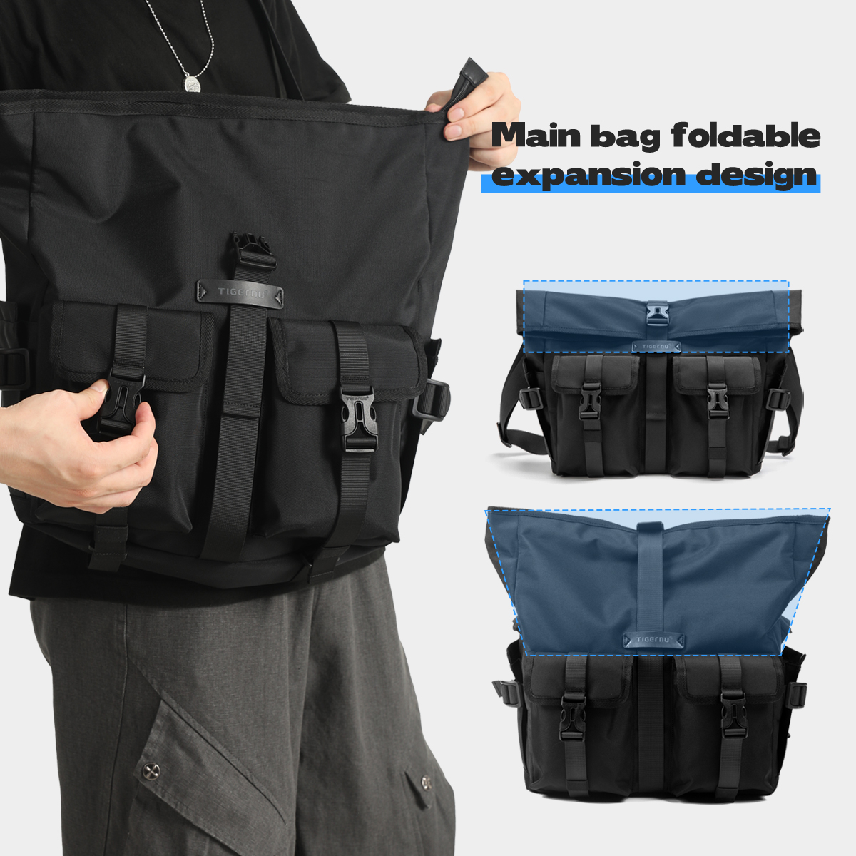 Tigernu Fashion Messenger Bags - Phone Accessories For Boys 리뷰 및 가격