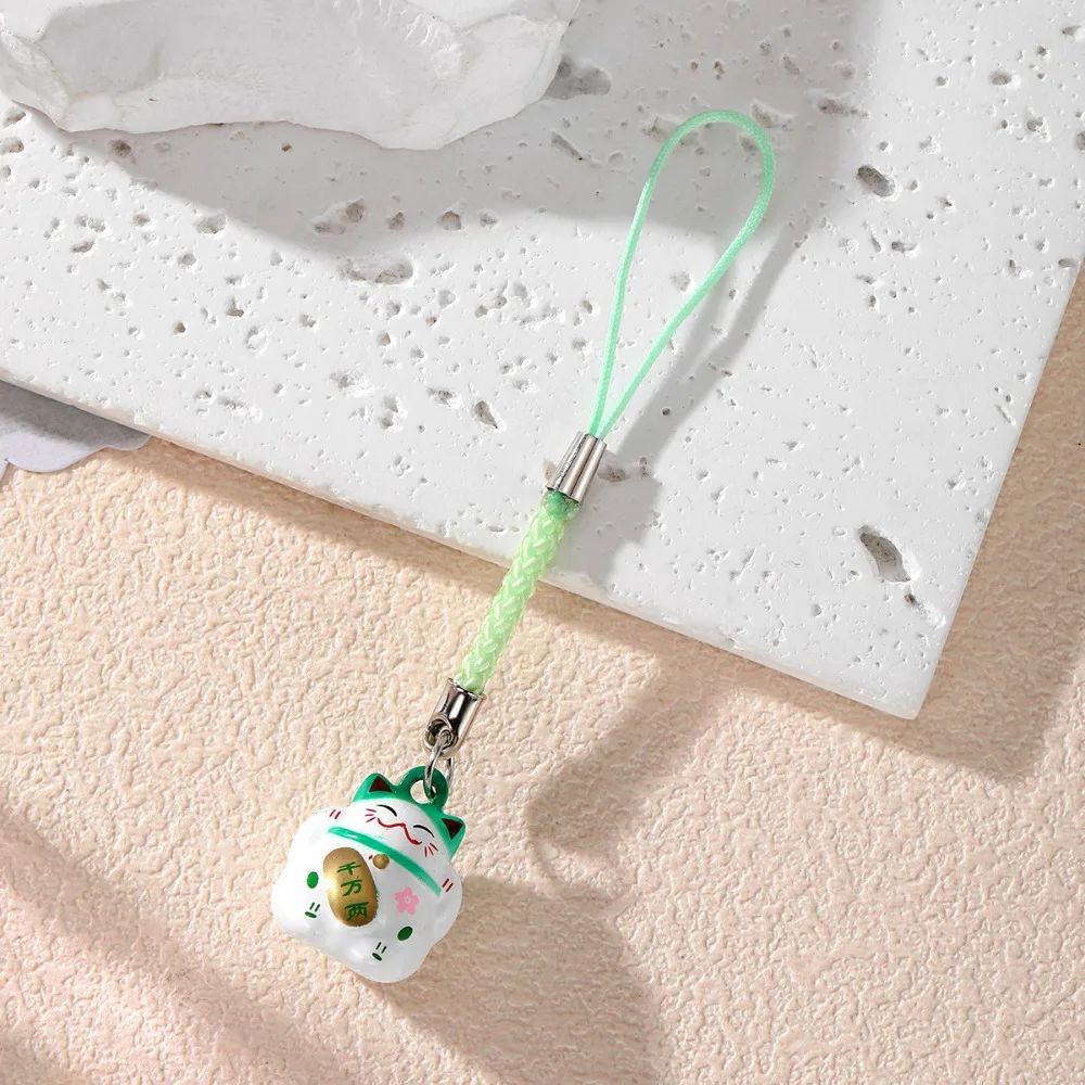 Cartoon Lucky Cat Bell Pendant - Phone Accessories Meaning 리뷰 및 가격