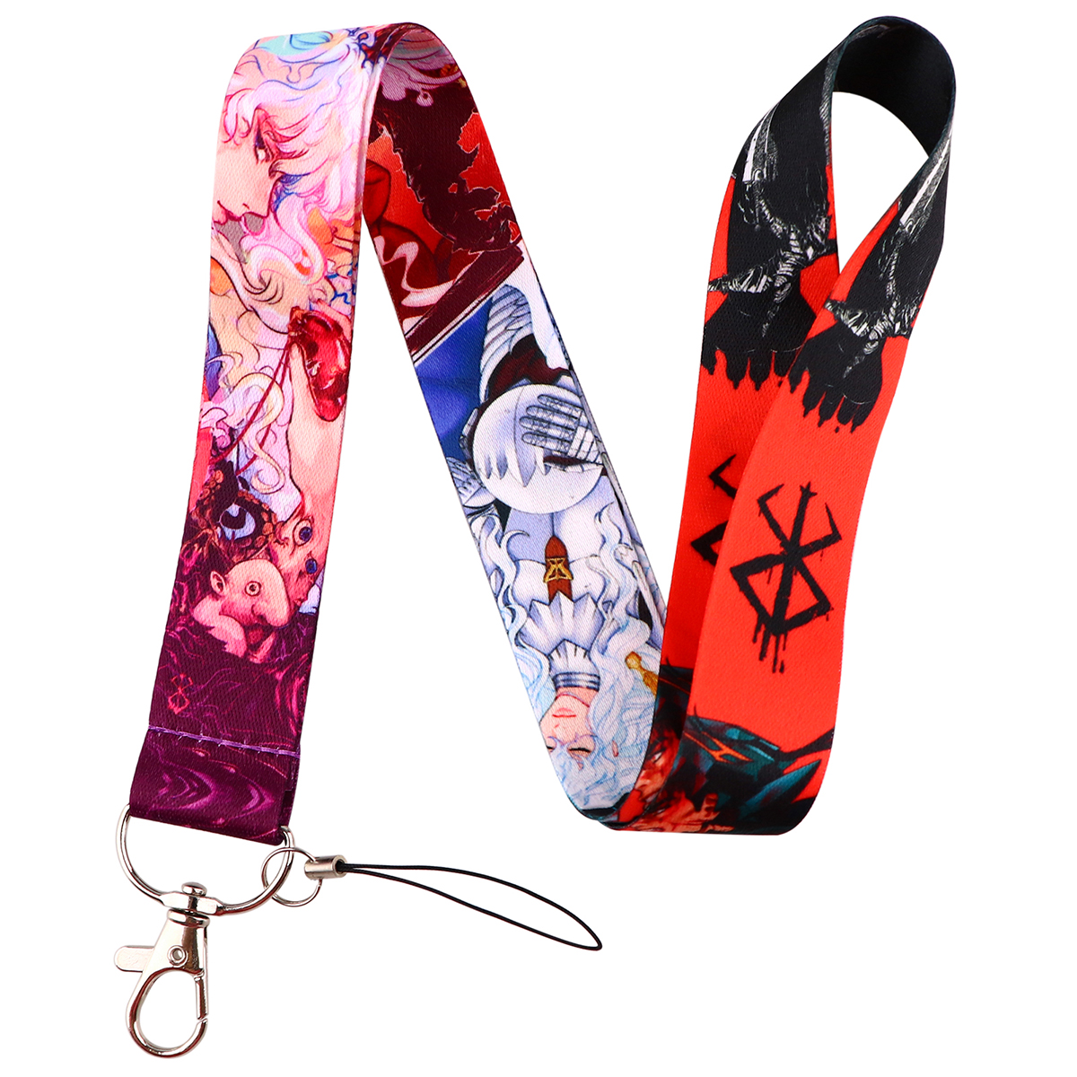 Anime Lanyard Neck Strap For I - Phone Accessories Demon Slayer 리뷰 및 가격