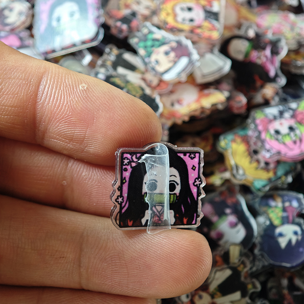 50pcs/set Demon Slayer Anime R - Phone Accessories Images 리뷰 및 가격