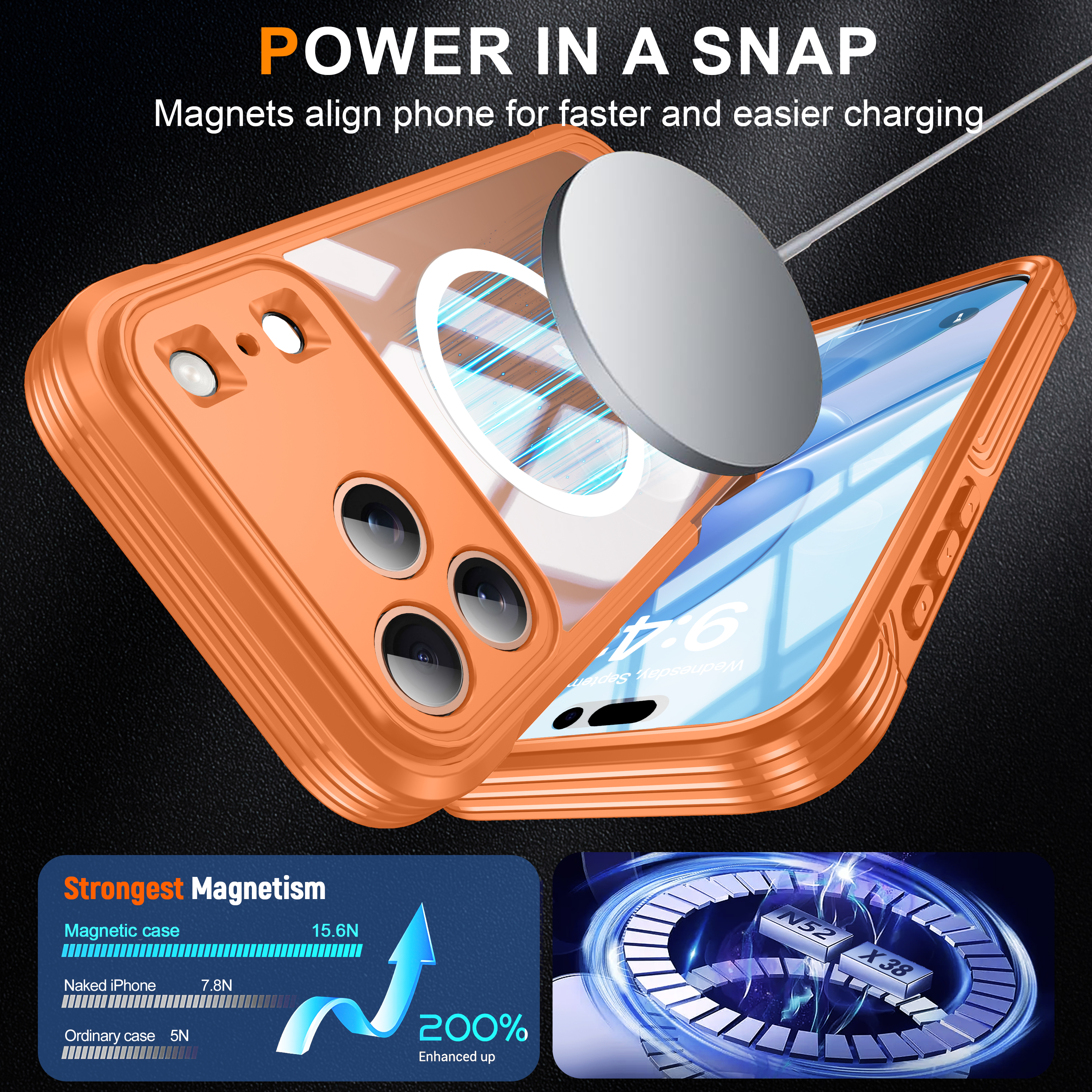 Brand new color magnetic shock - Phone Accessories Brand 리뷰 및 가격