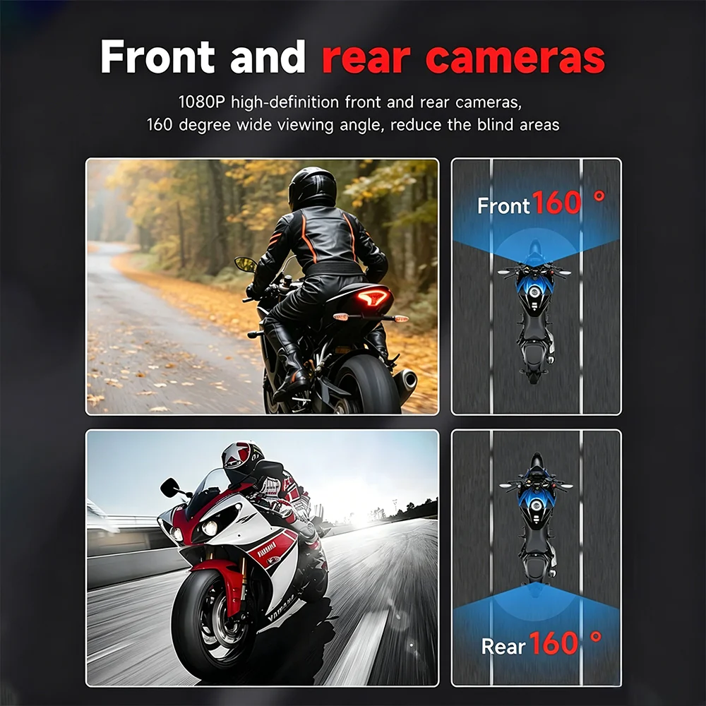 1080P Motorbike Dual Lens Dash - Micro Sd Card 리뷰 및 가격