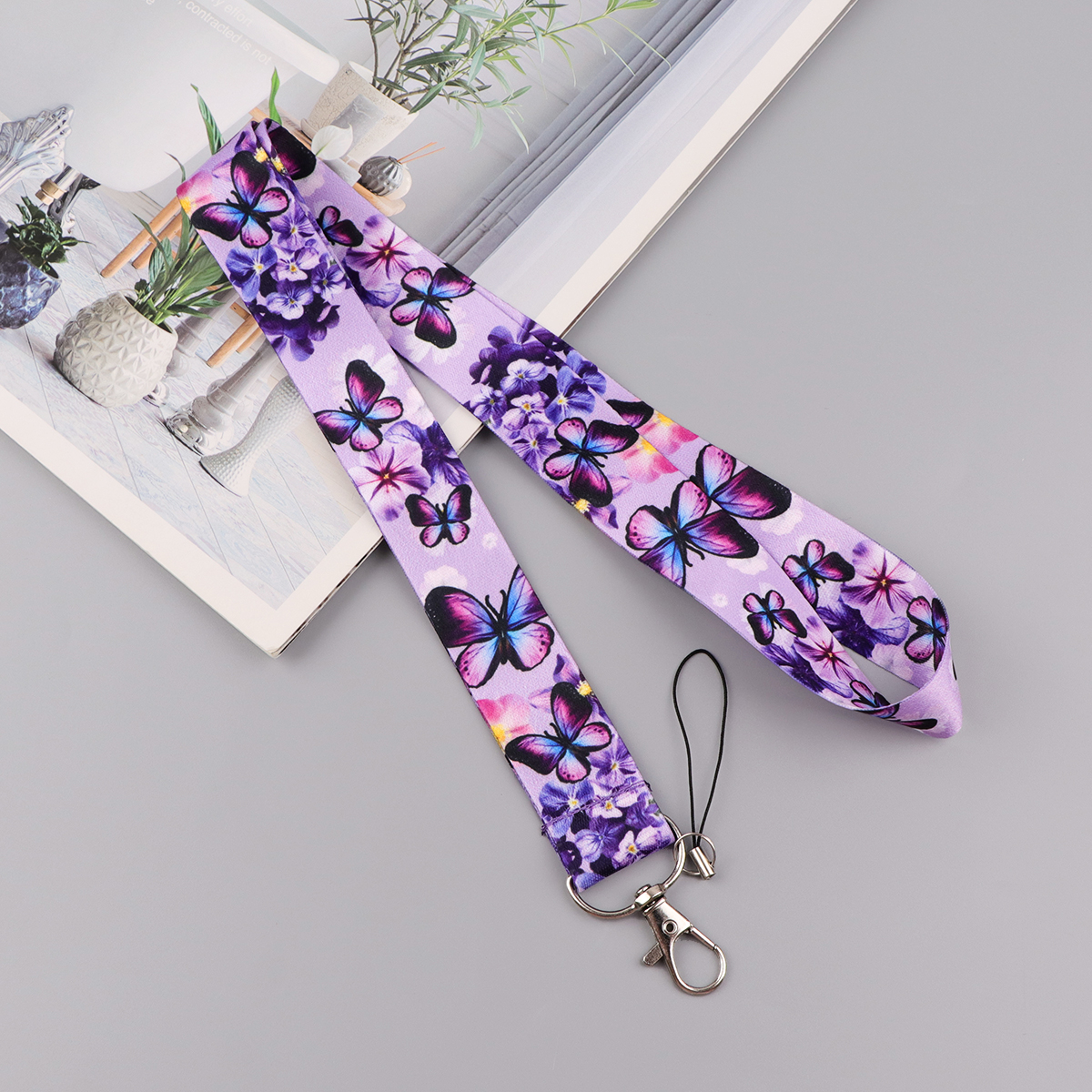 Colorful Butterfly Lanyards Fo - Neck Hanging Phone Holder 리뷰 및 가격