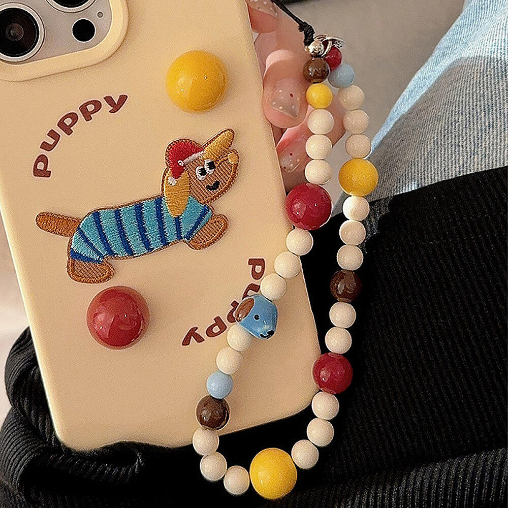 Cute Dog Bear Cheese Pendant M - Phone Accessories For Boys 리뷰 및 가격