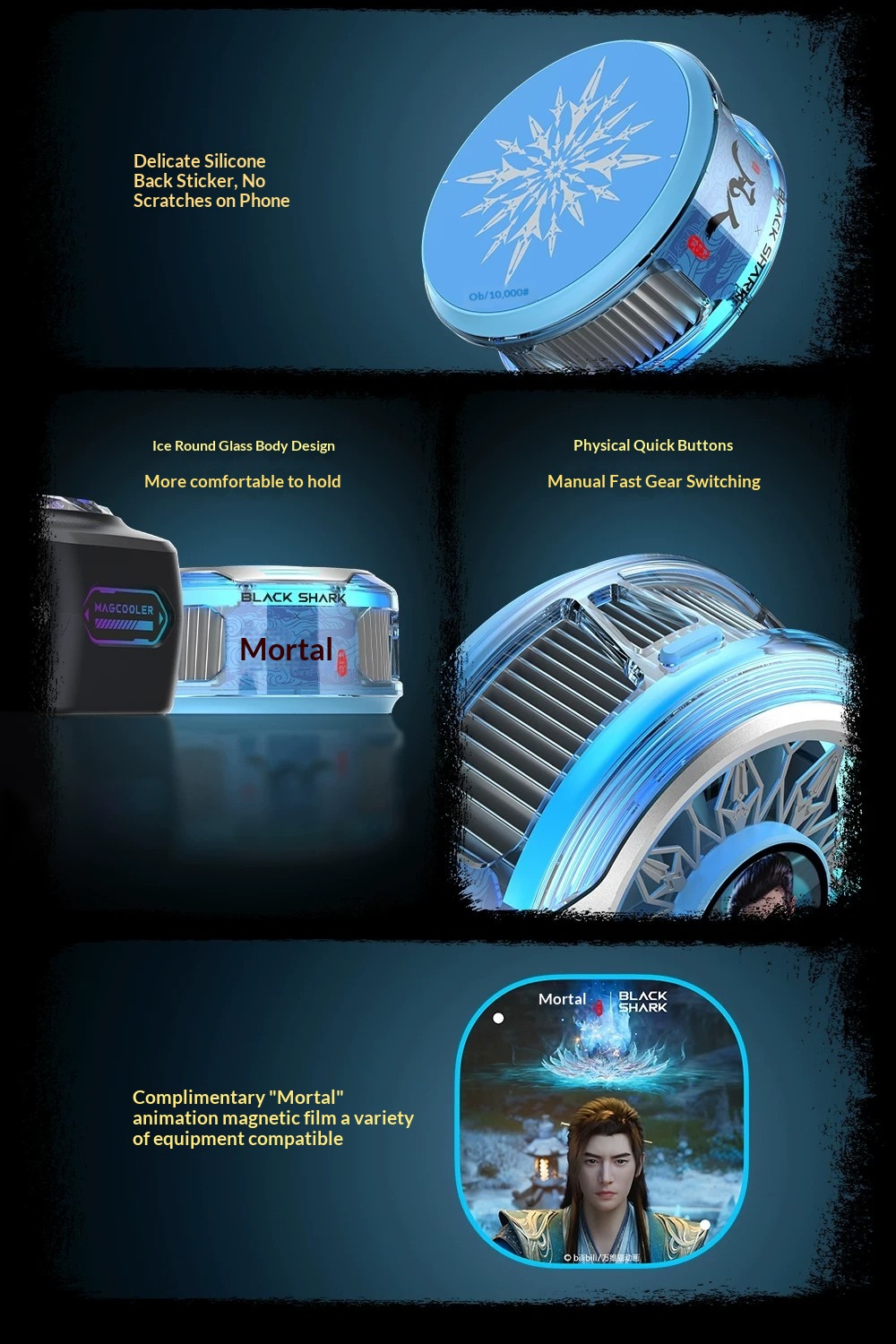Black Shark Mortal Journey Hea - Phone Accessories Brand 리뷰 및 가격