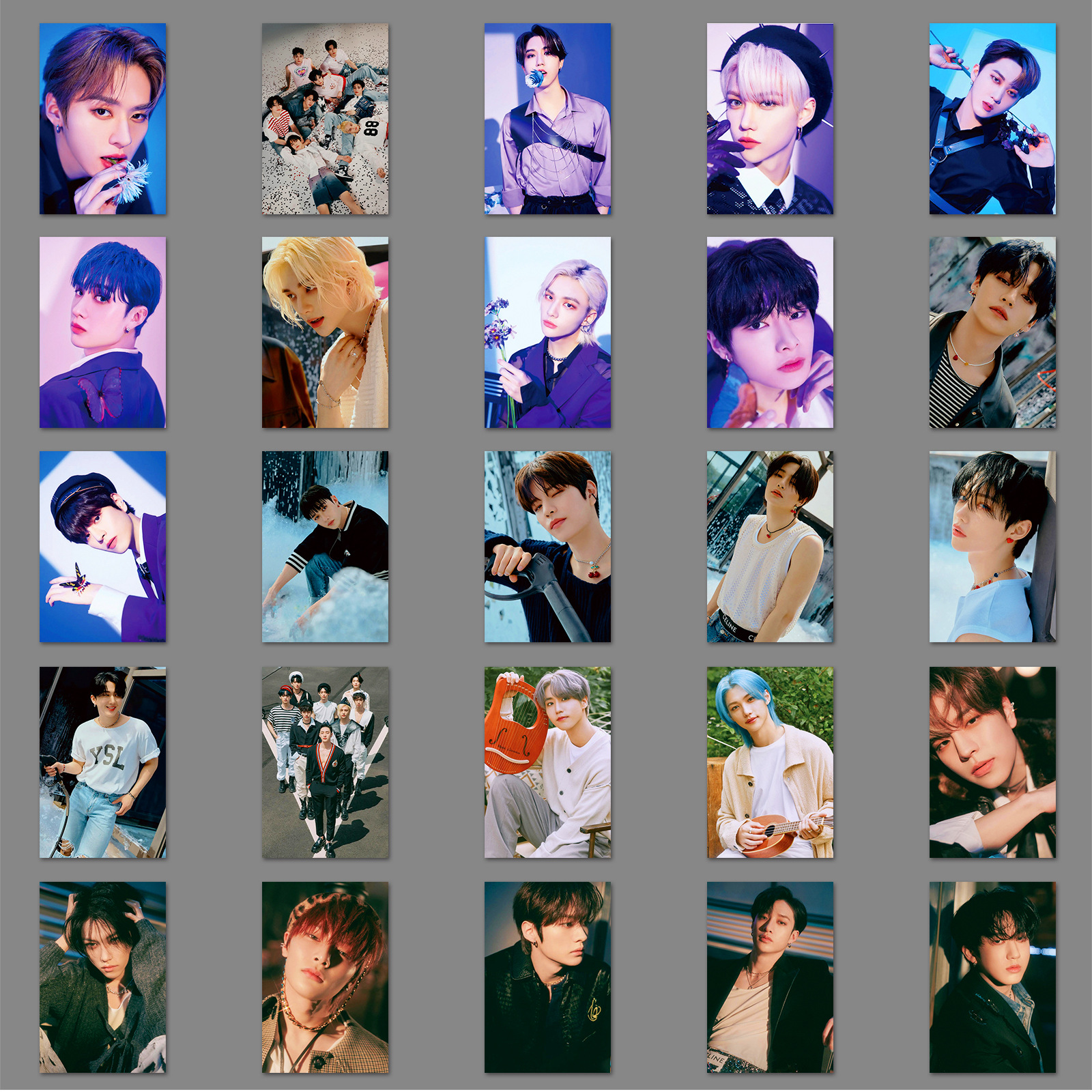 Stray Kids 50 Pcs Kpop Photoca - Phone Accessories For Boys 리뷰 및 가격