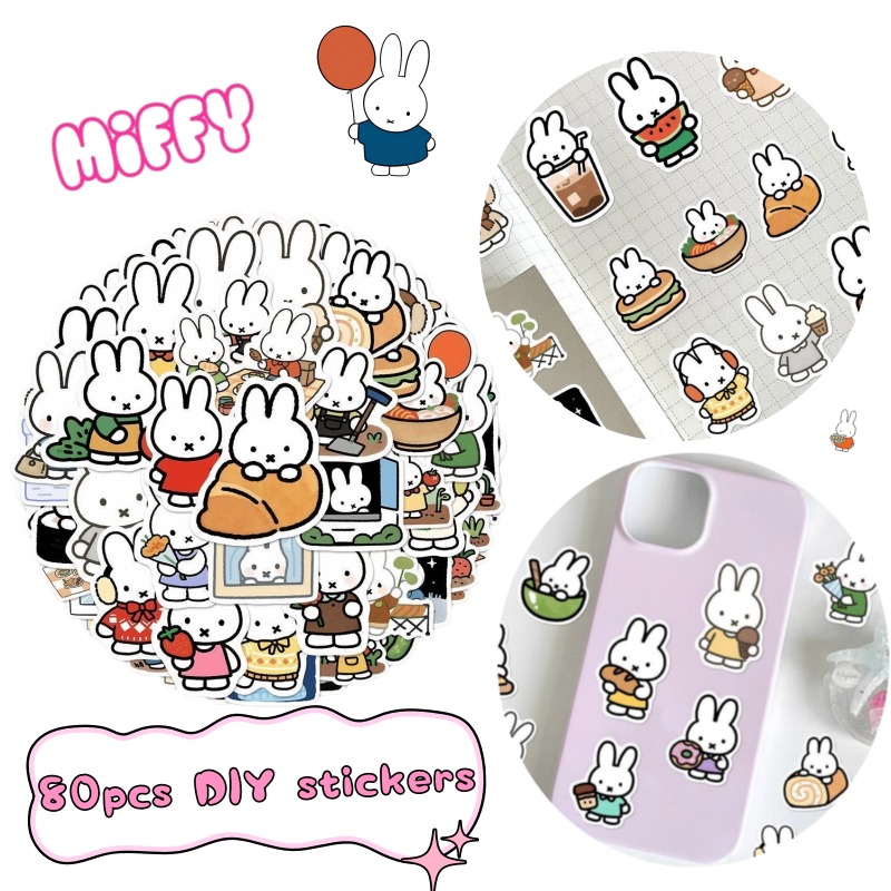 Miffy Rabbit Head Sticker High - Phone Accessories For Boys 리뷰 및 가격