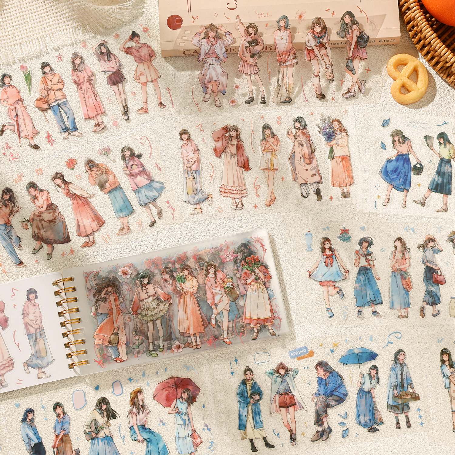50 Pieces Japanese Style Cute  - Phone Accessories For Boys 리뷰 및 가격