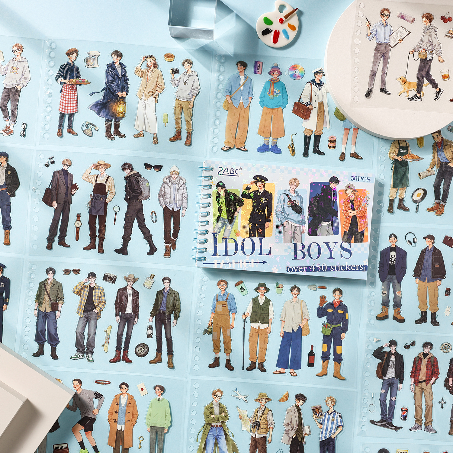 50 Pieces Japanese Style Cute  - Phone Accessories For Boys 리뷰 및 가격