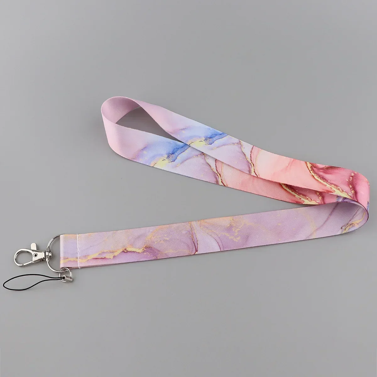 Marble Printing Neck Strap Key - Neck Hanging Phone Holder 리뷰 및 가격