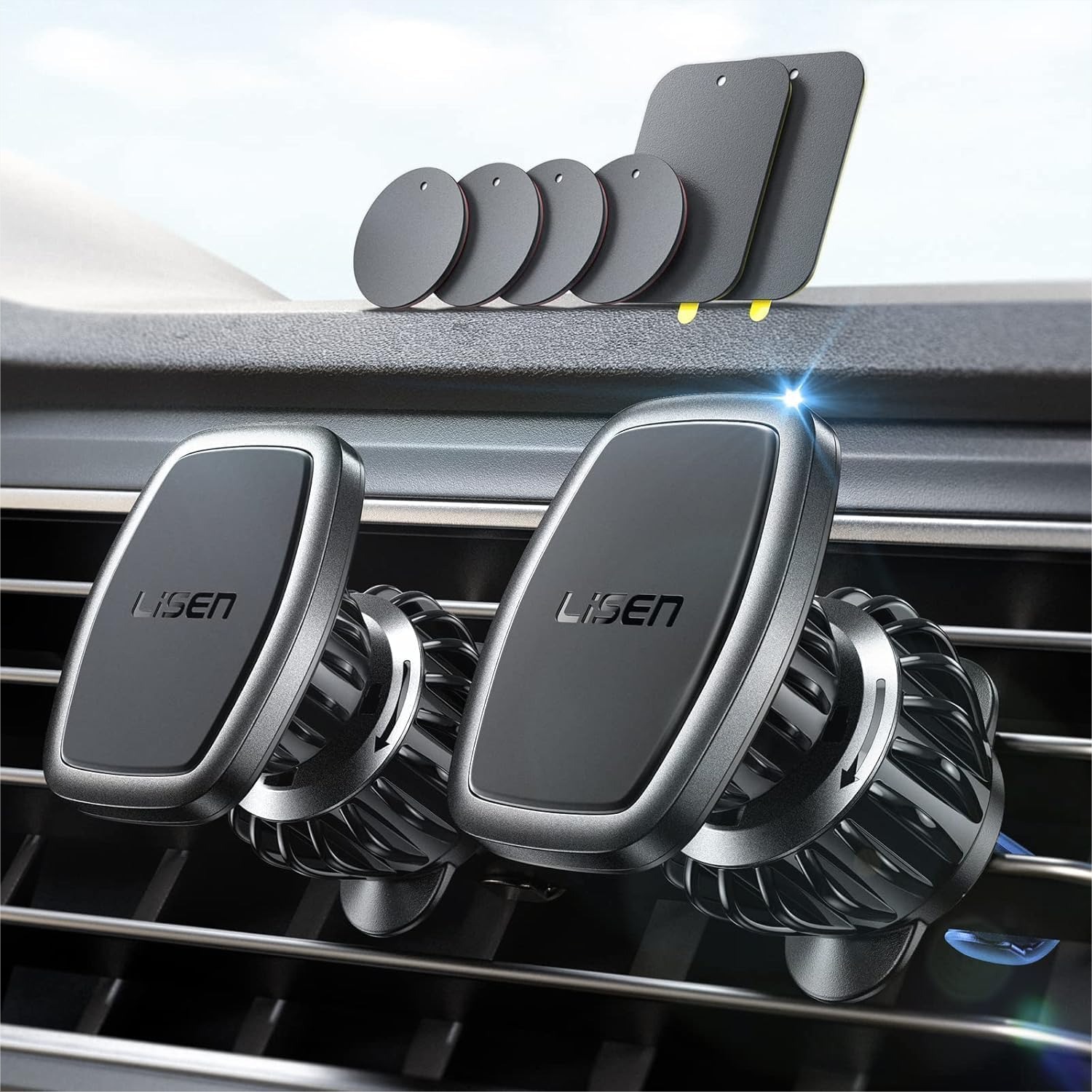 2 Pack Magnetic Phone Holder F - Phone Accessories Images 리뷰 및 가격