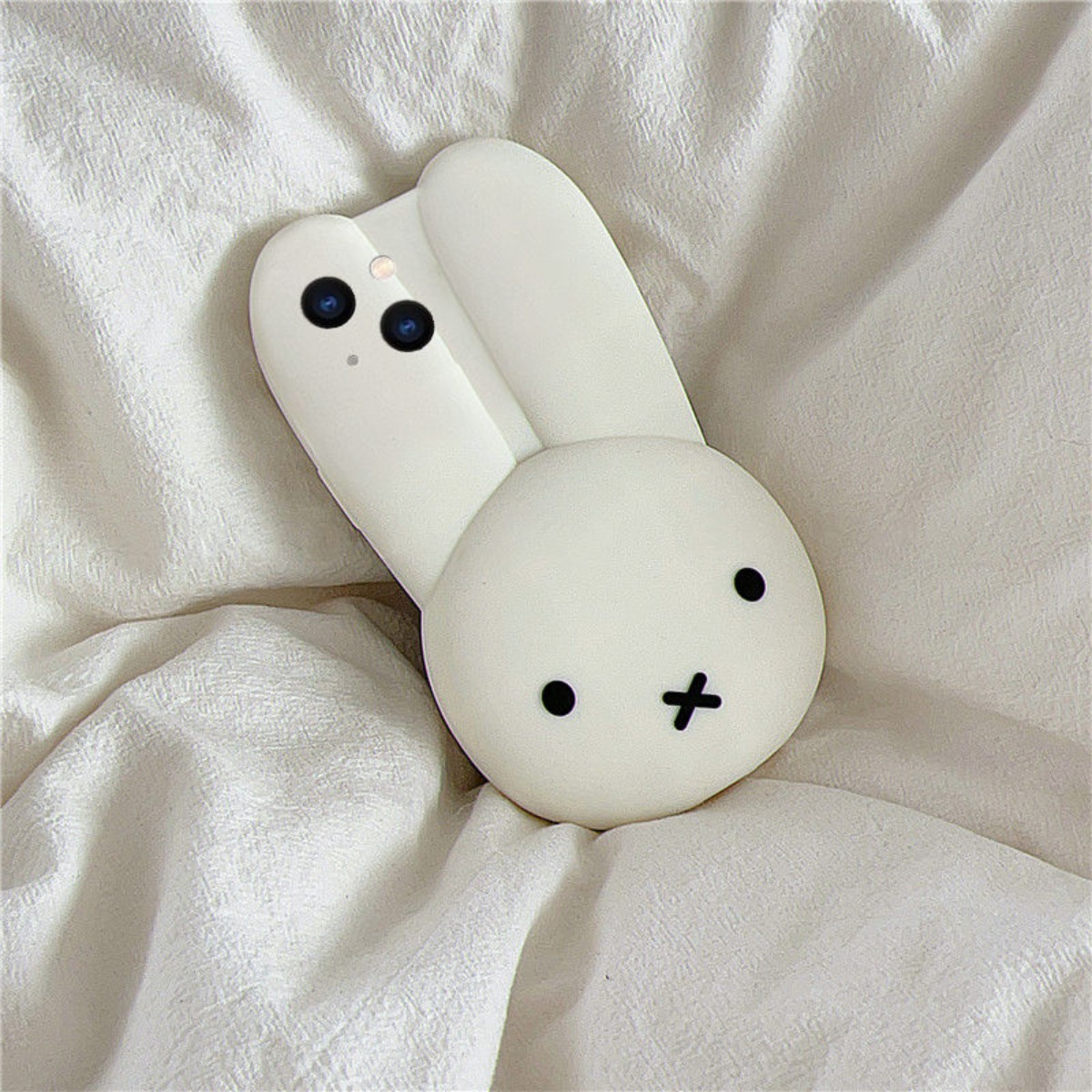 Miffy Rabbit White Silicone Ph - Phone Accessories Images 리뷰 및 가격