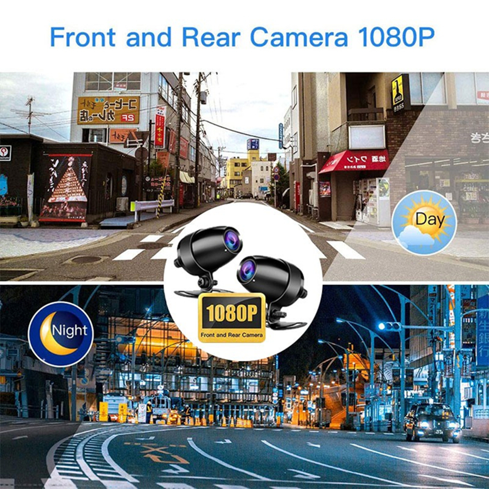 WiFi Motorcycle DVR Dash Cam 1 - Micro Sd Card 리뷰 및 가격